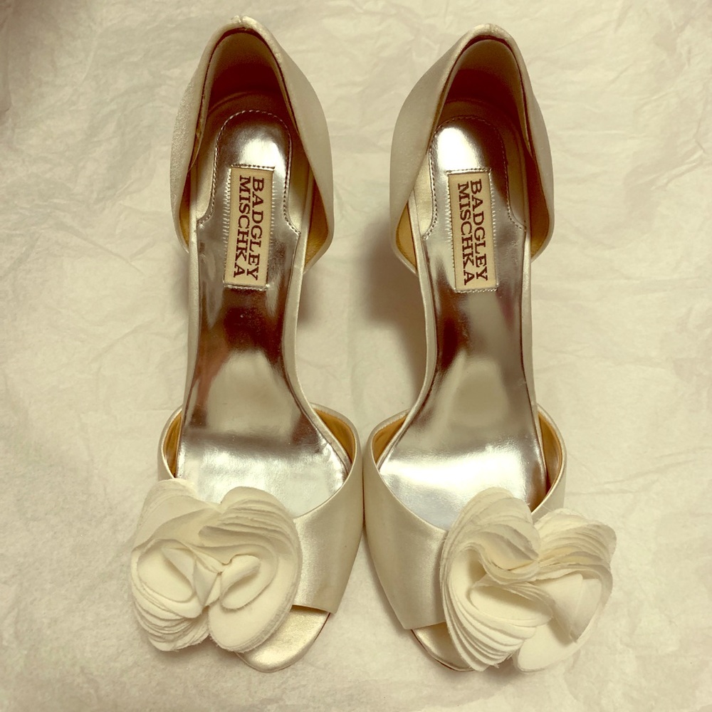 Badgley Mischka Open Toe Heel